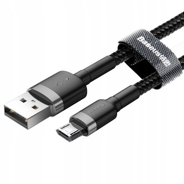 КАБЕЛЬ BASEUS USB-A–USB ТИПА MICRO БЫСТРАЯ ЗАРЯДКА QC 2,4 А 0,5 М