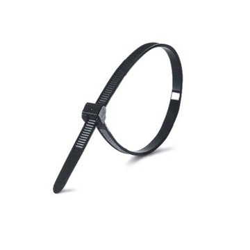 Opaski Zaciskowe 200/3,6mm Czarne