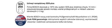 Сверло BOSCH SDS PLUS 5,5 200/265 мм 2608597776