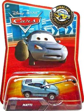 Cars Auta FINAL Lap Disney Mattel Reporter - MATTI