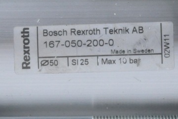 Пневматический привод REXROTH fi50/25 мм 200 кг 167