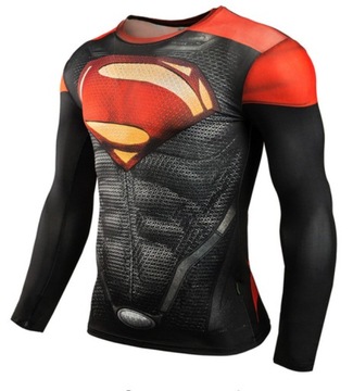 Koszulka Termoaktywna Siłownia SUPERMAN Avengers L