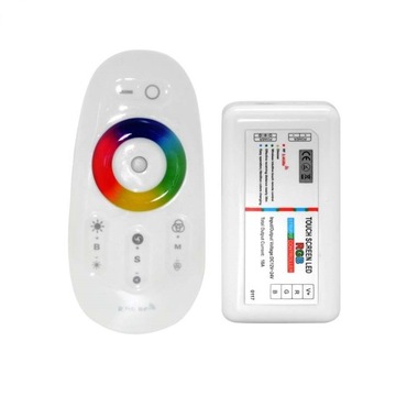 Светодиодная лента SET 5м RGB 5050 60/M пульт TOUCH + блок питания