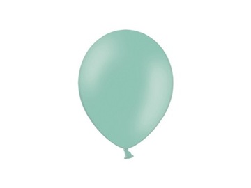 Balony miętowe 23 cm,100 szt. urodziny, ślub