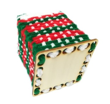 DT006 CREATIVE WIRE оранжевый 30см ЗАЖИМ 15 шт.