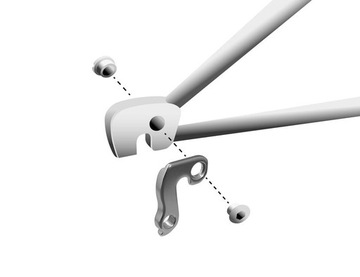 Hak Przerzutki GH-012 B'Twin Hercules Decathlon