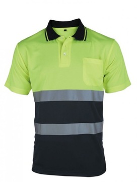 Koszulka robocza polo Vizwell VWPS13YN/3XL