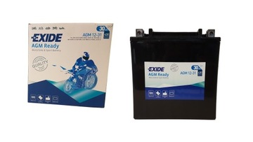 АККУМУЛЯТОР ДЛЯ МОТОЦИКЛА EXIDE BIKE AGM 12-31