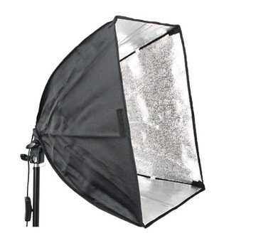 LAMPA ŚWIATŁA STAŁEGO SOFTBOX 60x60cm NA ŻARÓWKĘ