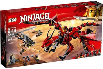 Lego Ninjago @@ FIRSTBOURNE 70653 @@ czerwony smok