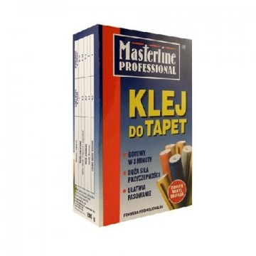 innetapety_pl КЛЕИ MASTERLINE КЛЕЙ ДЛЯ ОБОЕЙ 120г