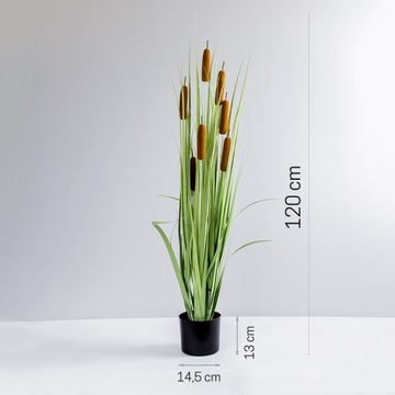 Искусственные цветы CATTAIL GRASS BATTLE 120 CM-II