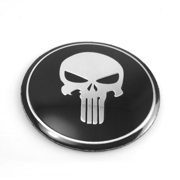 Эмблема на кепку PUNISHER SKULL 56мм