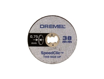 НАБОР Dremel ИЗ 10 ДИСКОВ SPEEDCLIC SC690 + МЕТАЛЛИЧЕСКИЙ ВРЕЗНЫЙ КОЛЬЦО