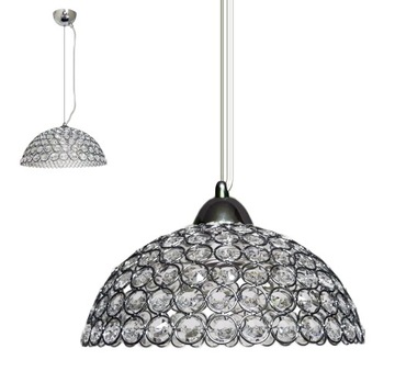 Lampa Plafon Sufitowy Żyrandol Kryształy Diamenty