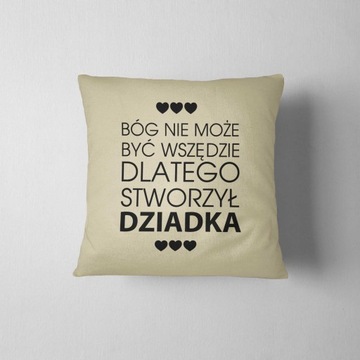 Poduszka dla Dziadka, Prezent dla Dziadka, Dzień Dziadka, Prezent od Wnuków