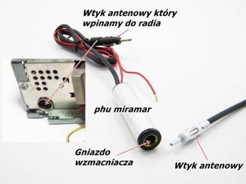 ANTÉNA PLUS ZESILOVAČ FORD MONDEO MK 3 III FOCUS