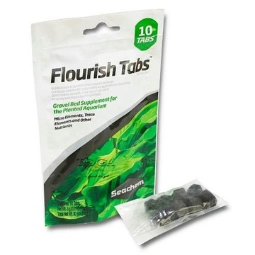 SEACHEM FLOURISH TABS 40 УДОБРЕНИЕ ДЛЯ РАСТЕНИЙ