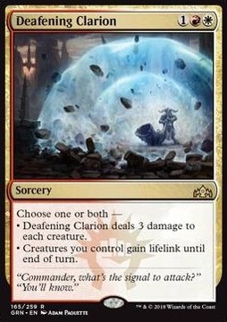 Deafening Clarion - 3 w każdego stwora @@@@@