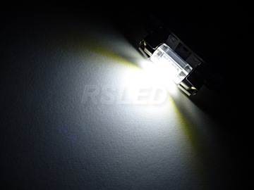 Светодиодная лампа 10х36 мм c5w c10w 2 SMD UHP белая 24в