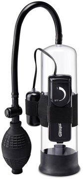 Эрекционный насос для увеличения пениса с вибрацией