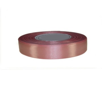 Tasiemka satynowa 12mm 32mb RÓŻOWY 8034 wstążka