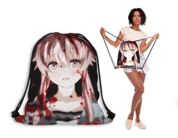 WOREK PLECAK NADRUK W-C-14 BAJKOWA ANIME SZKOŁA