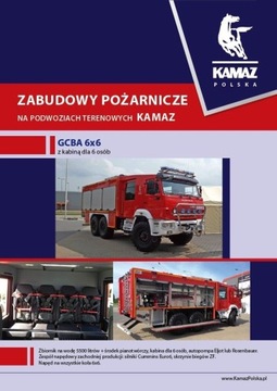 Kamaz strażackie prospekt 2017 ciężarowy polski