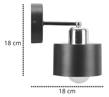 Светодиодный настенный светильник для ванной комнаты Loft Edison