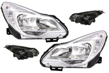 Opel Corsa D 11-14, Reflektor lampa oryginał L+P