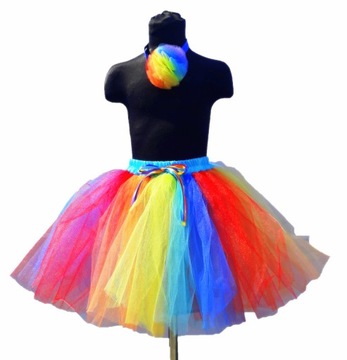 TUTU TĘCZOWA, RAINBOW DASZ 122