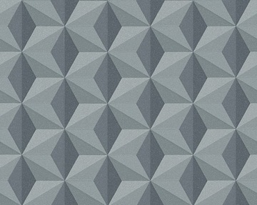 Tapeta na flizelinie GEOMETRYCZNA efekt 3D 96255-2