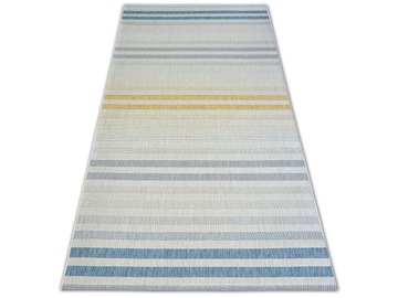 DYWAN SISAL 160x230 PASY PASKI szary żółty #B697