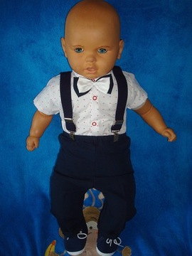 РУБАШКА-БРЮКИ ПРИНАДЛЕЖНОСТИ КРЕЩЕННЫЙ ГАЛСТУК-БАБОЧКА 1980-х