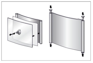 Tabliczka przydrzwiowa na drzwi 160x104mm