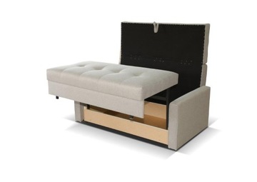 Kanapa sofa młodzieżowa VIVA 3 LUX sofa guziki