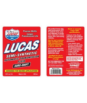 LUCAS OIL ATF Półsyntetyczny 1L