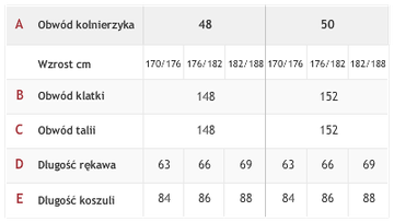 ОДНА БЕЛАЯ РУБАШКА 50 182-188