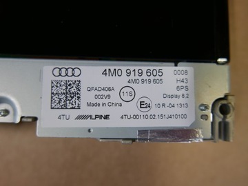 AUDI Q7 4M ДИСПЛЕЙ MMI 4M0919605