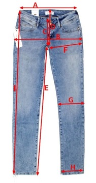 Джинсы Wrangler Greensboro W15QYLZ66 El Nino 1-го класса не Seconds -W34/L32