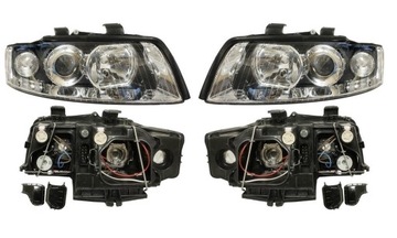 REFLEKTORY Lampy Audi A4 B6 00-04 NOWE KPL DEPO