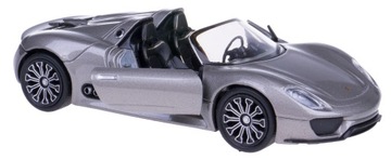 PORSCHE 918 SPYDER METALOWY MODEL WELLY 1:34 NEW