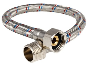 WĄŻ PRZYŁĄCZENIOWY N-W 1/2''x1/2'' L-15cm HF