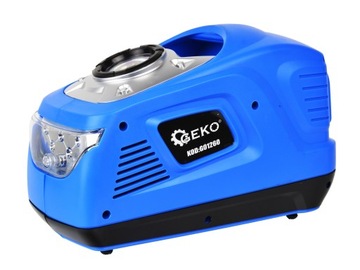 MINI KOMPRESOR +LATARKA LED 120W 12V 230V pompka