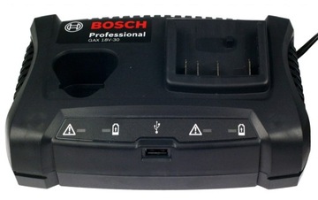 Ładowarka USB 10,8V 12V 14,4V 18V GAX18V-30 BOSCH