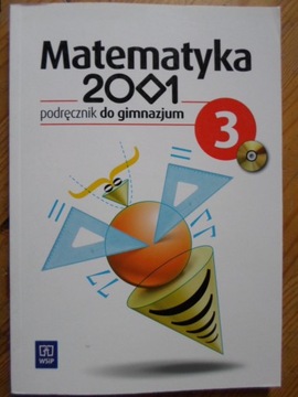 Matematyka 2001 podręcznik 3 gimnazjum WSIP