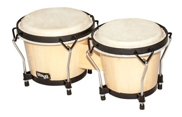 Profesjonalne bongosy drewniane +kluczyk strojenia
