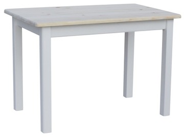 STÓŁ SOSNOWY DREWNIANY KUCHENNY 100X60 SUROWY