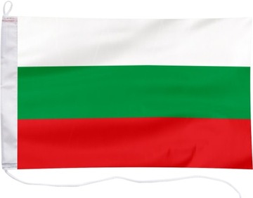 Flaga Bułgarii Bandera jachtowa Bułgaria 30x20cm