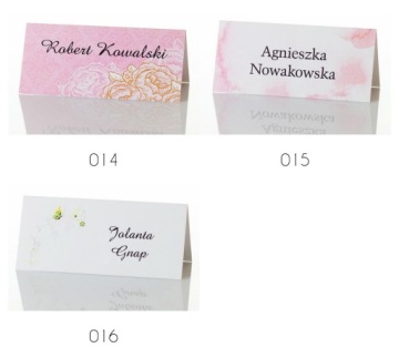 КРАСИВЫЕ СВАДЕБНЫЕ ВИЗИТКИ СВАДЕБНЫЕ ДЕРЕВНИ СВАДЬБА 5 шт.